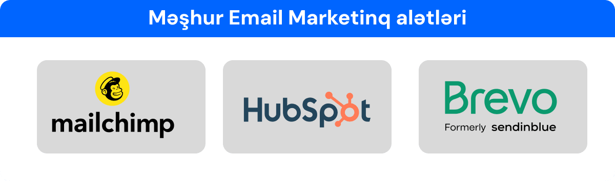 məşhur email marketinq alətləri