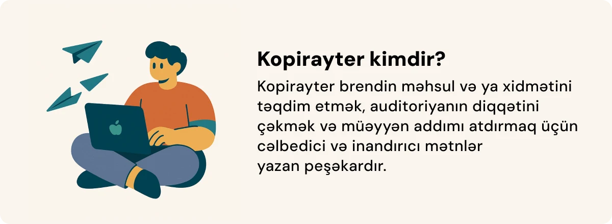 kopirayerin tərifi