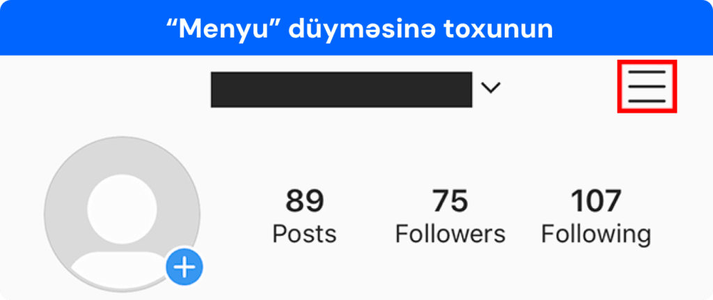 Meta verified prosesi üçün ilk addım