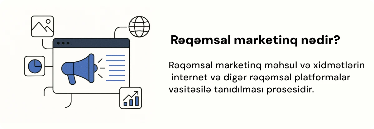Rəqəmsal marketinqin tərifi