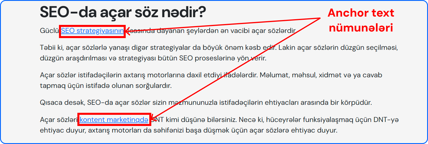 anchor text nümunələri